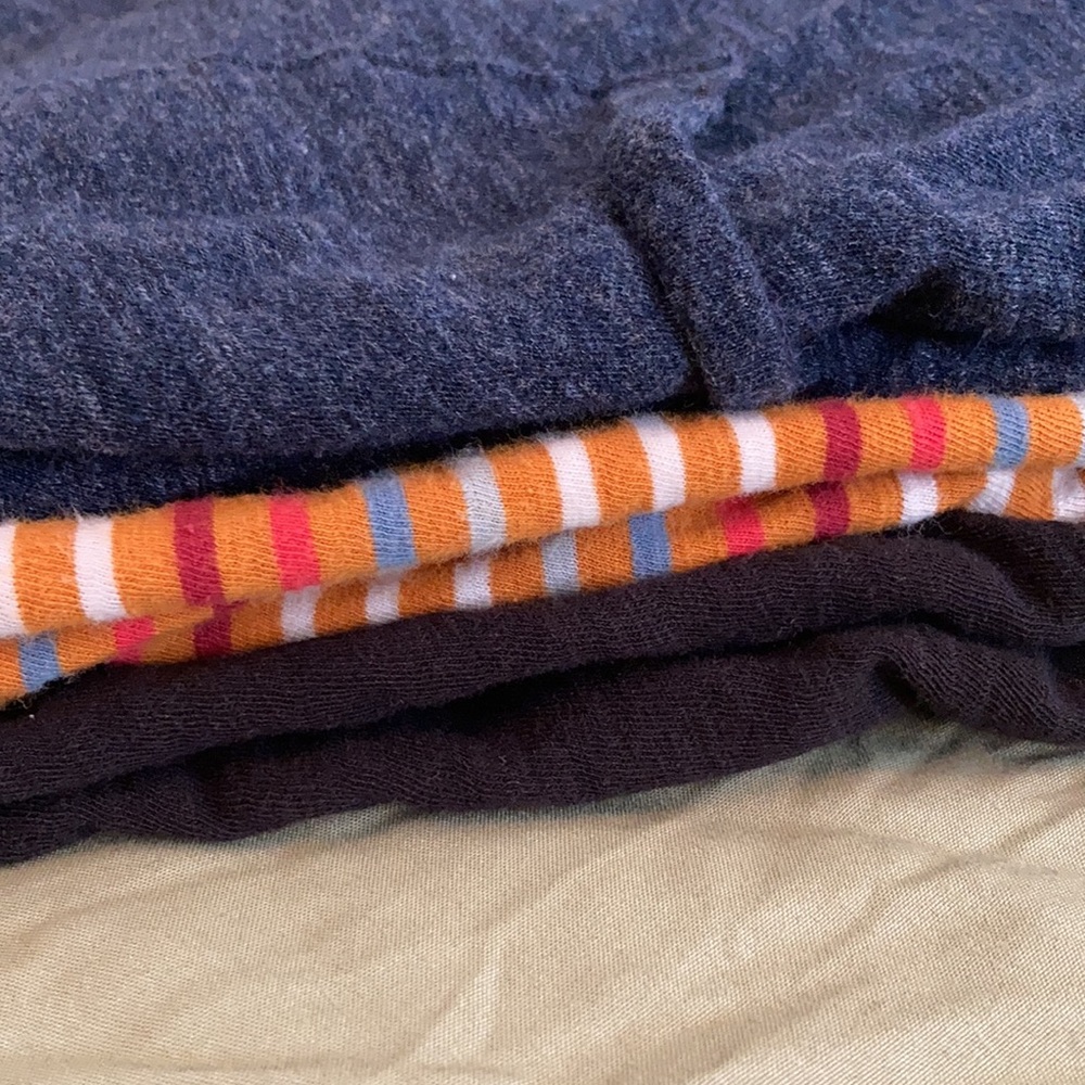 THREE cotton Madewell t-shirts size M